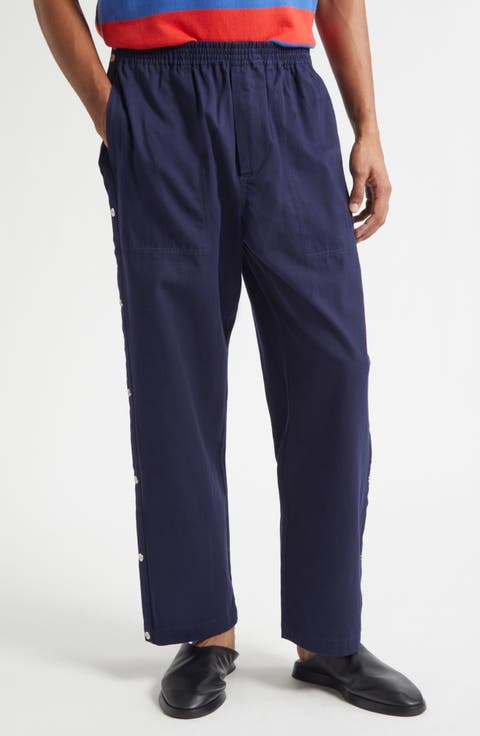 Twill Tear Away Track Pants