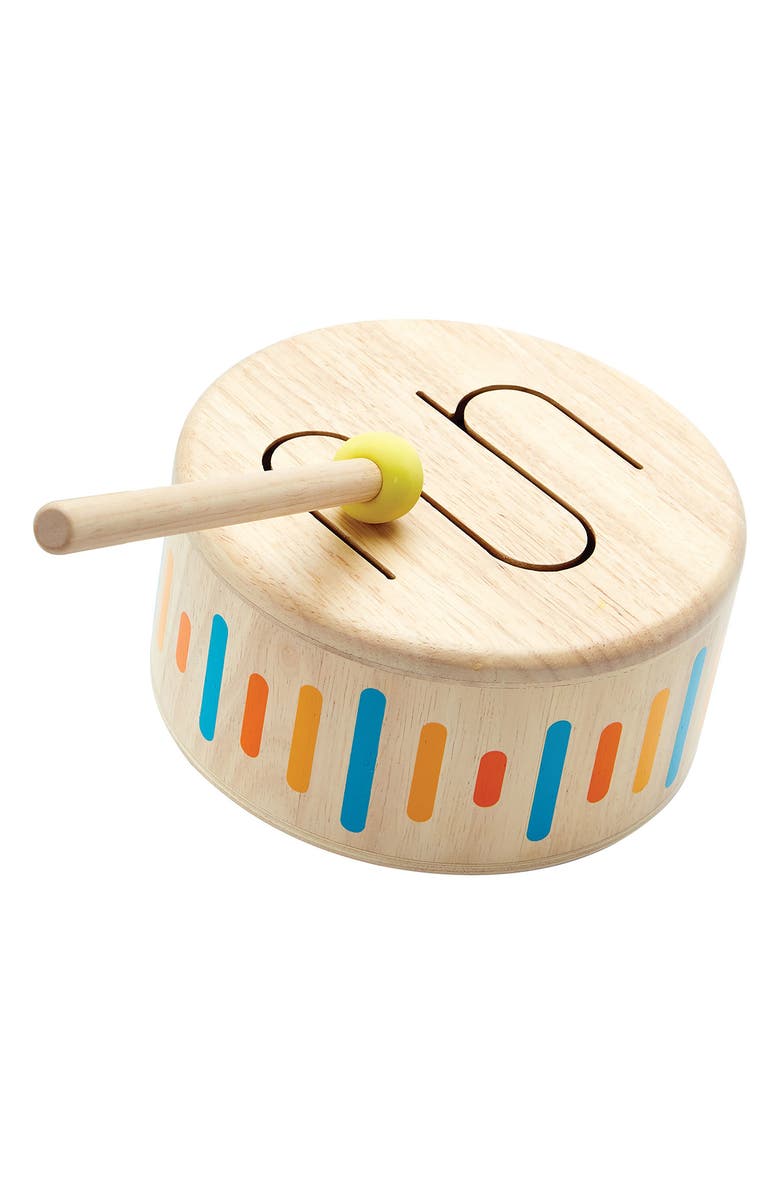 PlanToys<sup>®</sup> Solid Drum II Toy, Alternate, color, 