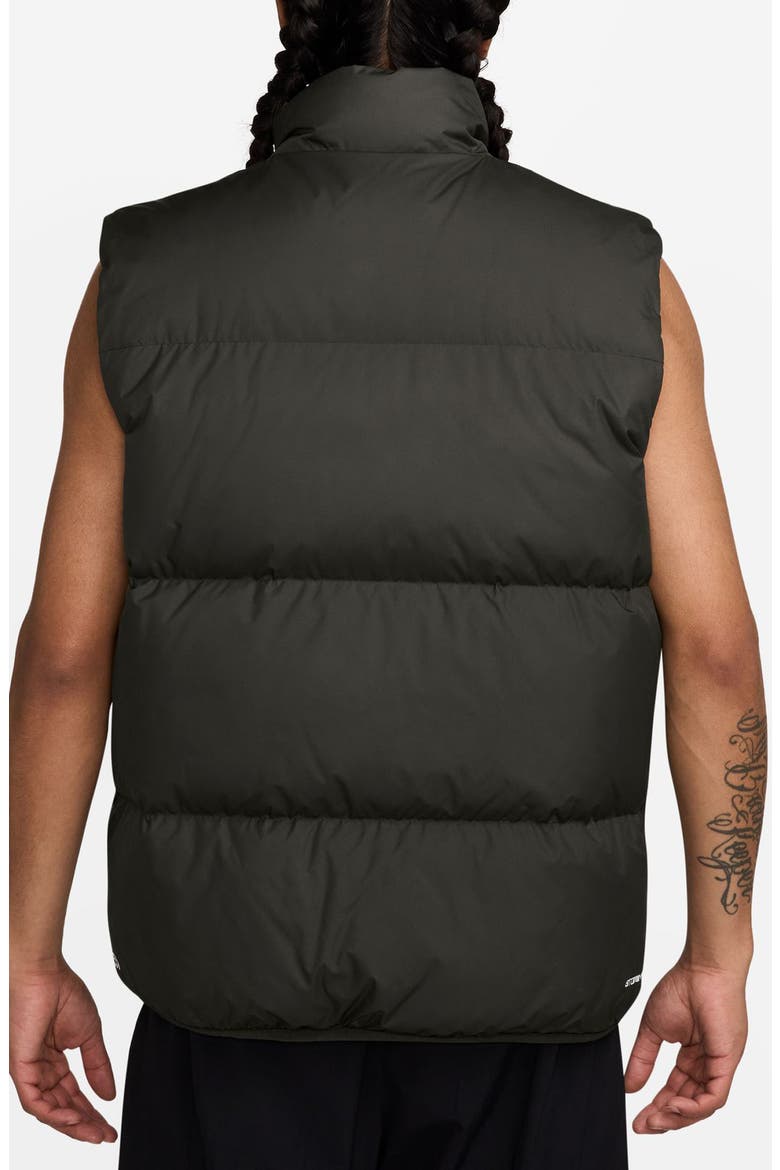 Sportswear Club Storm-FIT Water Resistant Down Puffer Vest, Alternate, color, SEQUOIA/ WHITE