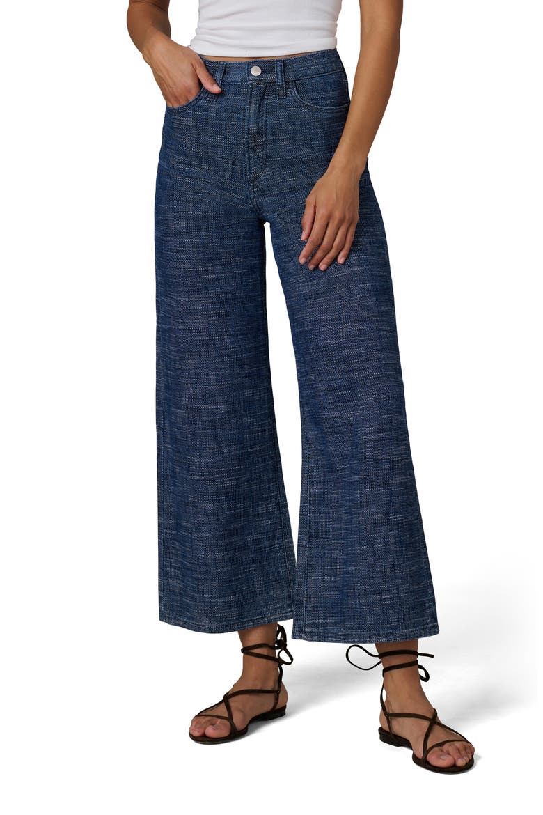 The Mia High Waist Ankle Wide Leg Jeans, Main, color, ABUNDANCE