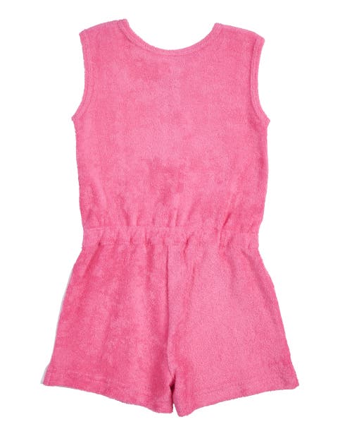FLORENCE EISEMAN FLORENCE EISEMAN TERRY ROMPER WITH CHERRIES 