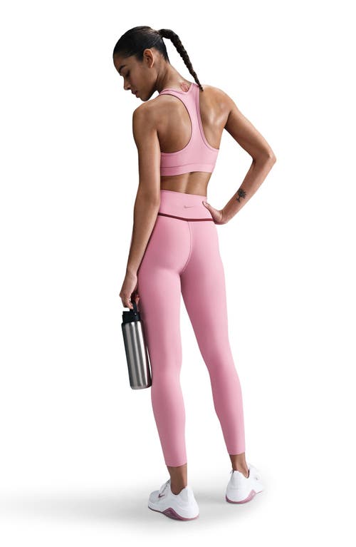Nike High Waisted 7/8 Leggings In Pink