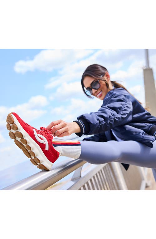 Ryka Rykä Podflow Retro Walking Sneaker In Red