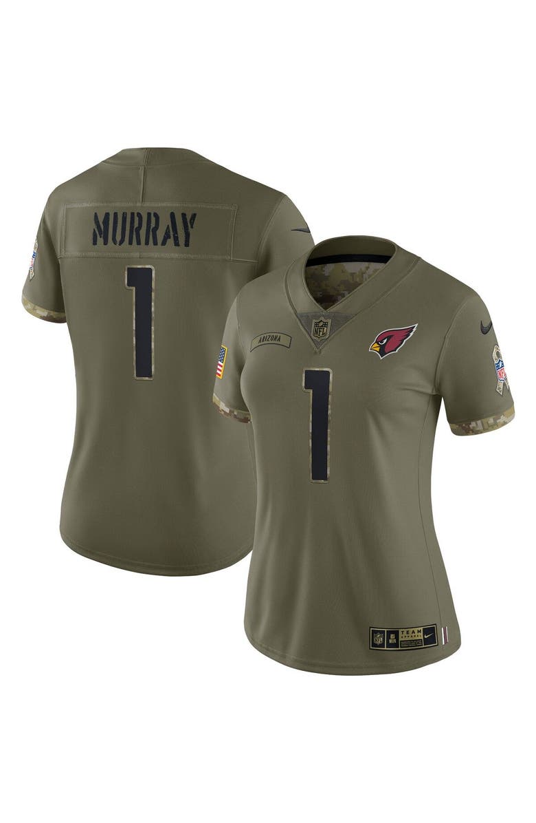 Nike Women's Nike Kyler Murray Olive Kyler Murray 2022 Salute To Service Limited Jersey, Main, color, 
