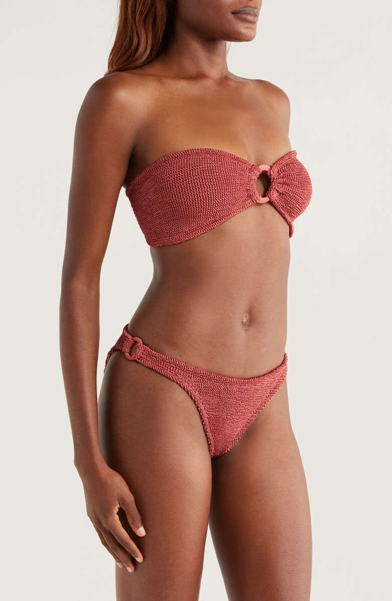 Hunza G Gloria O-Ring Two-Piece Swimsuit, Alternate, color, 