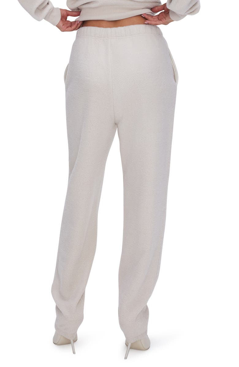 Good American Fleece Sweatpants, Alternate, color, 