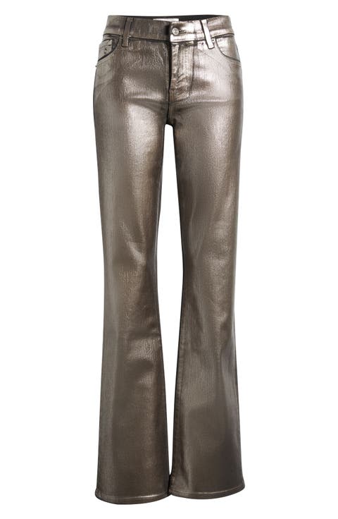The Rodeo Coated High Waist Bootcut Jeans