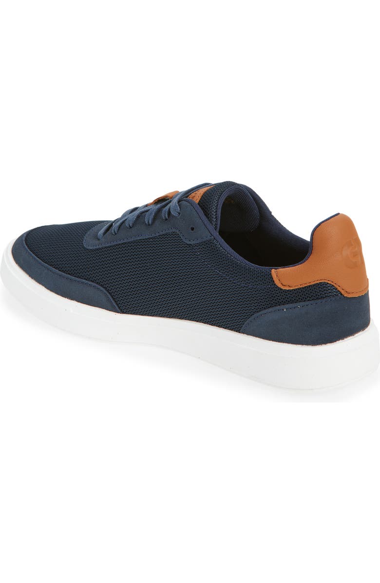 Cole Haan Grand Crosscourt Sideserve Sneaker, Alternate, color, Navy Blazer / British Tan