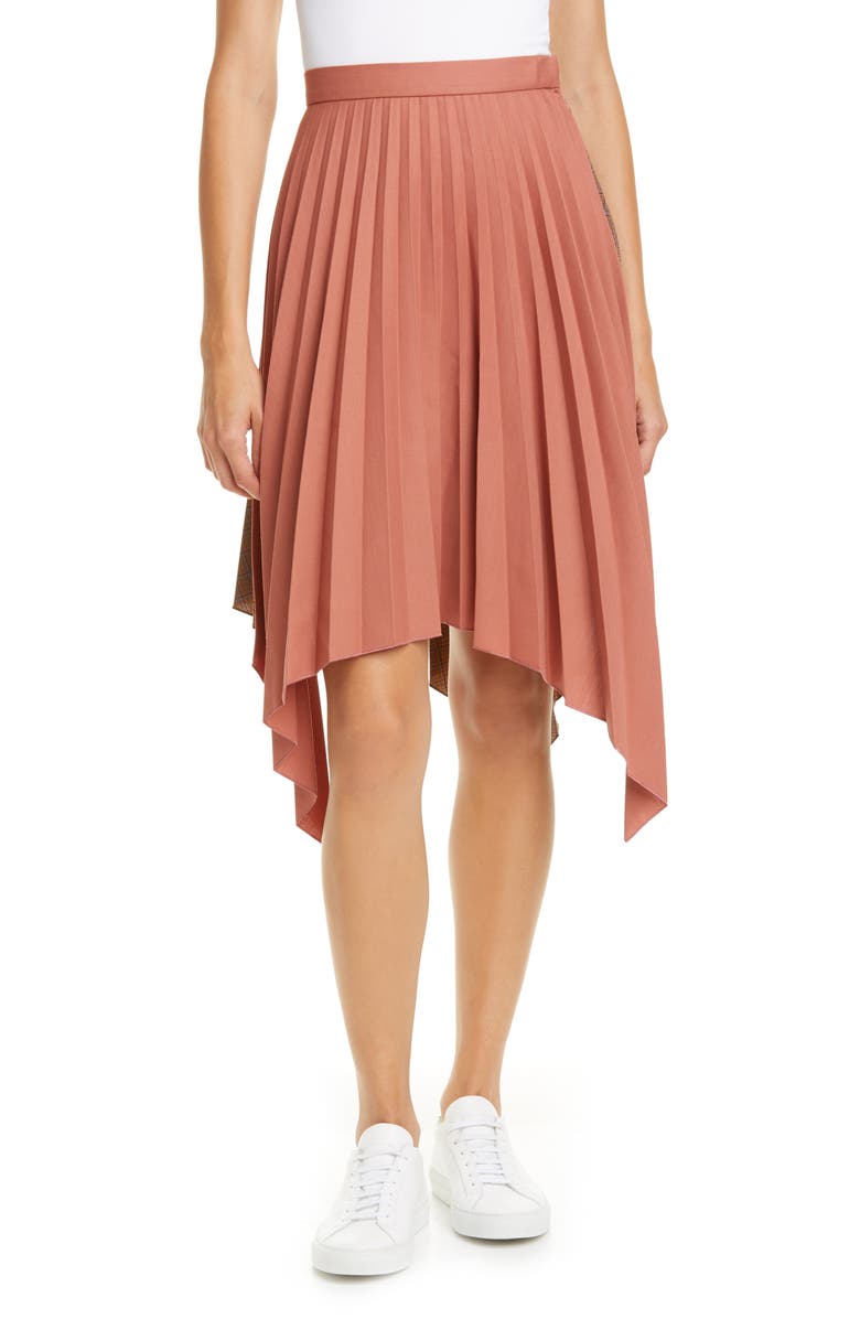 Acne Studios Ilsie Bico Suiting Skirt, Main, color,