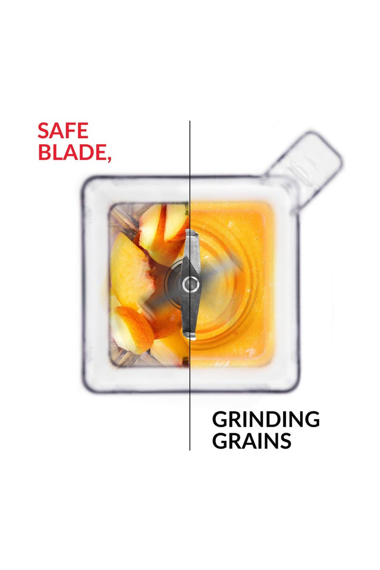 FourSide Jar (75 oz), Four Sided, Professional-Grade Blender Jar, Vented Latching Lid, BPA-free, Alternate, color, Clear