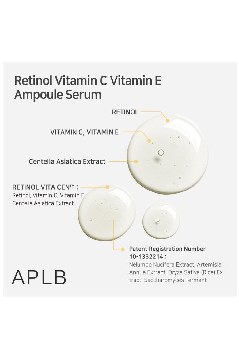 Retinol Vitamin C Vitamin E Ampoule Serum, Alternate, color, NO COLOR