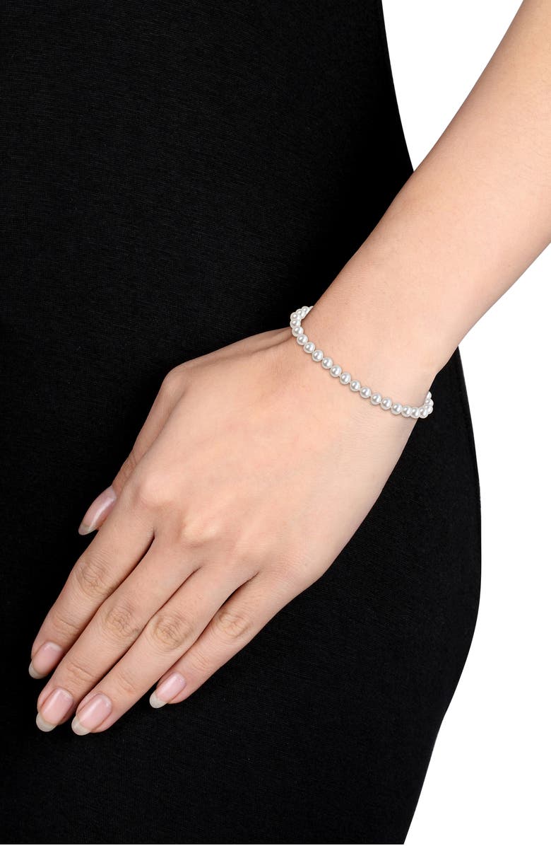 DELMAR Cultured Pearl Bracelet, 5–5.5mm, Alternate, color, 
