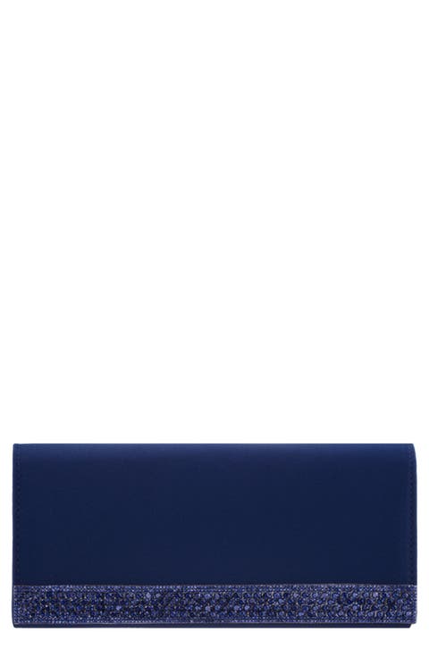 Aurella Crystal Trim Clutch