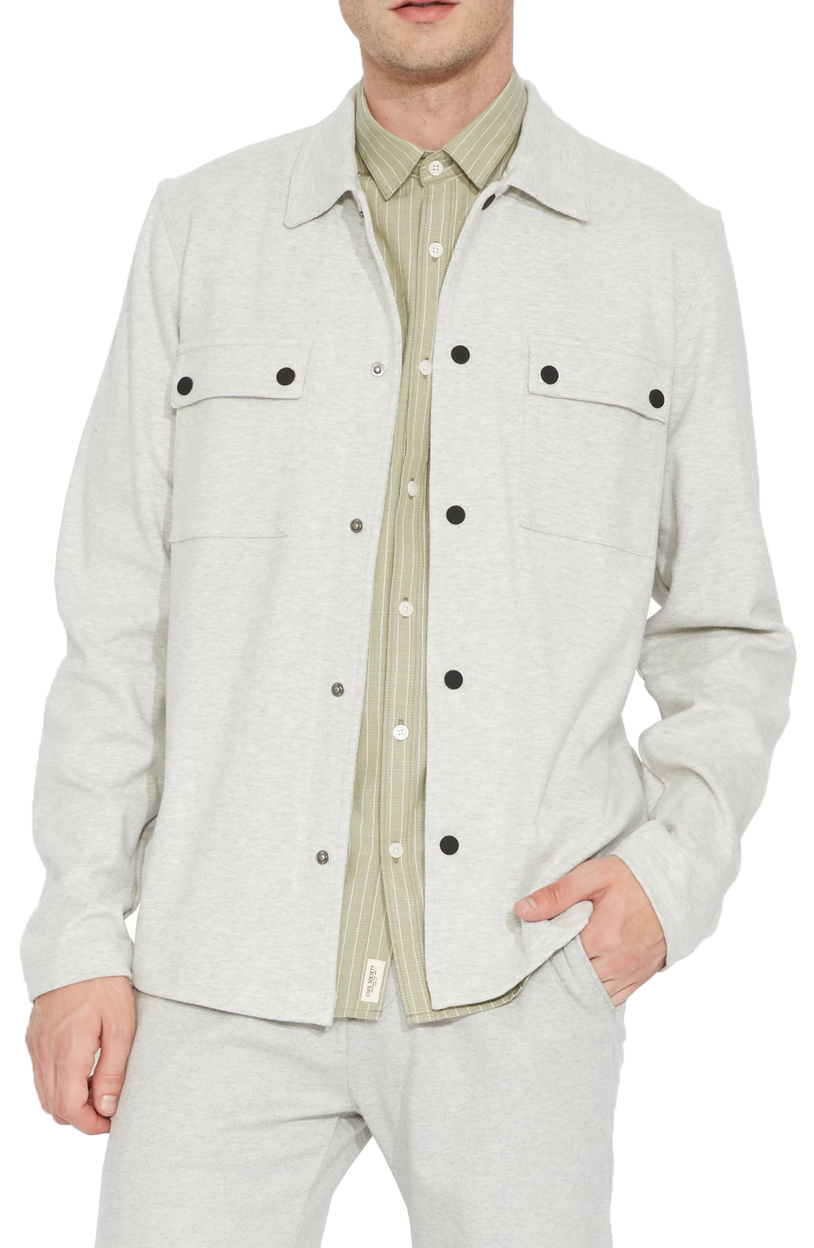 Civil Society Snap Front Knit Jacket