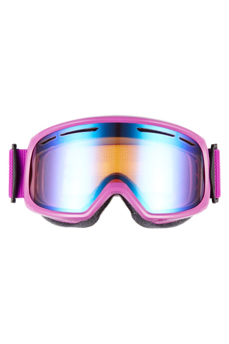 Drift 178mm Snow Goggles, Alternate, color, FUCHSIA/ BLUE