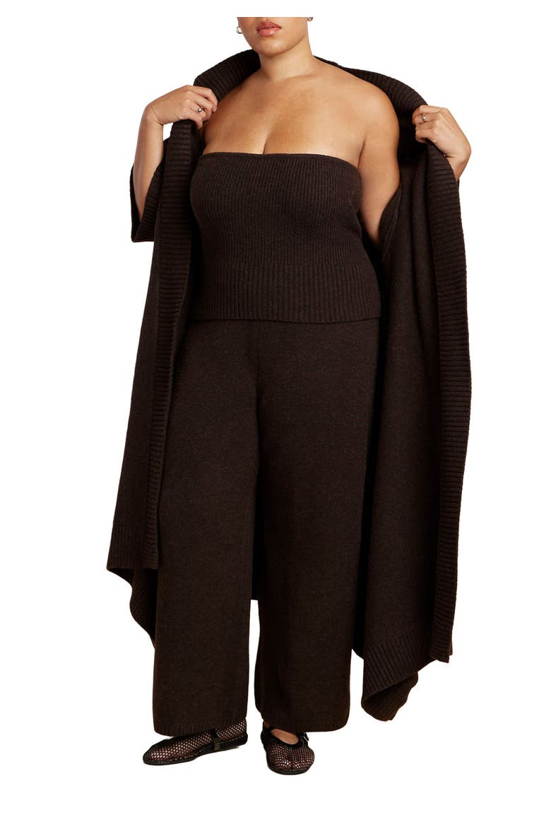 Dramatic Sweater Duster, Main, color, CHICORY COFFEE