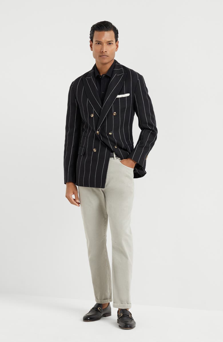 Brunello Cucinelli Piqué polo shirt, Alternate, color, 