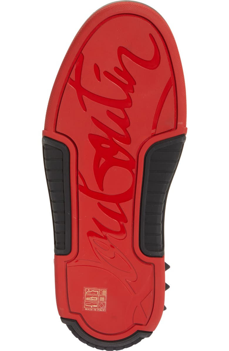 Christian Louboutin Astroloubi Spike Sneaker, Alternate, color, H358 Black/ Loubi