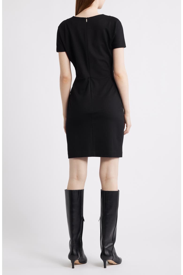 Edulis Sheath Dress, Alternate, color, BLK