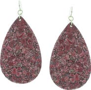 OLIVIA WELLES Gold-Plated Riah Cork Earrings