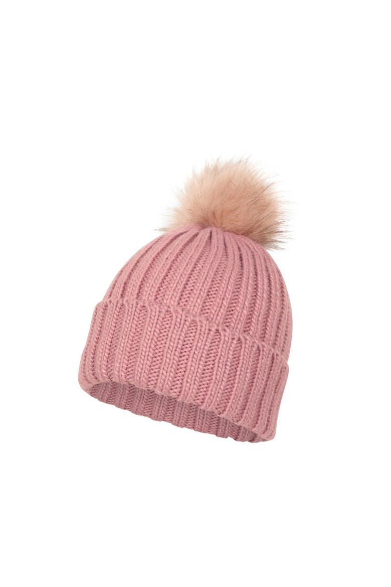 Geneva Borg Lined Beanie, Alternate, color, Pale Pink