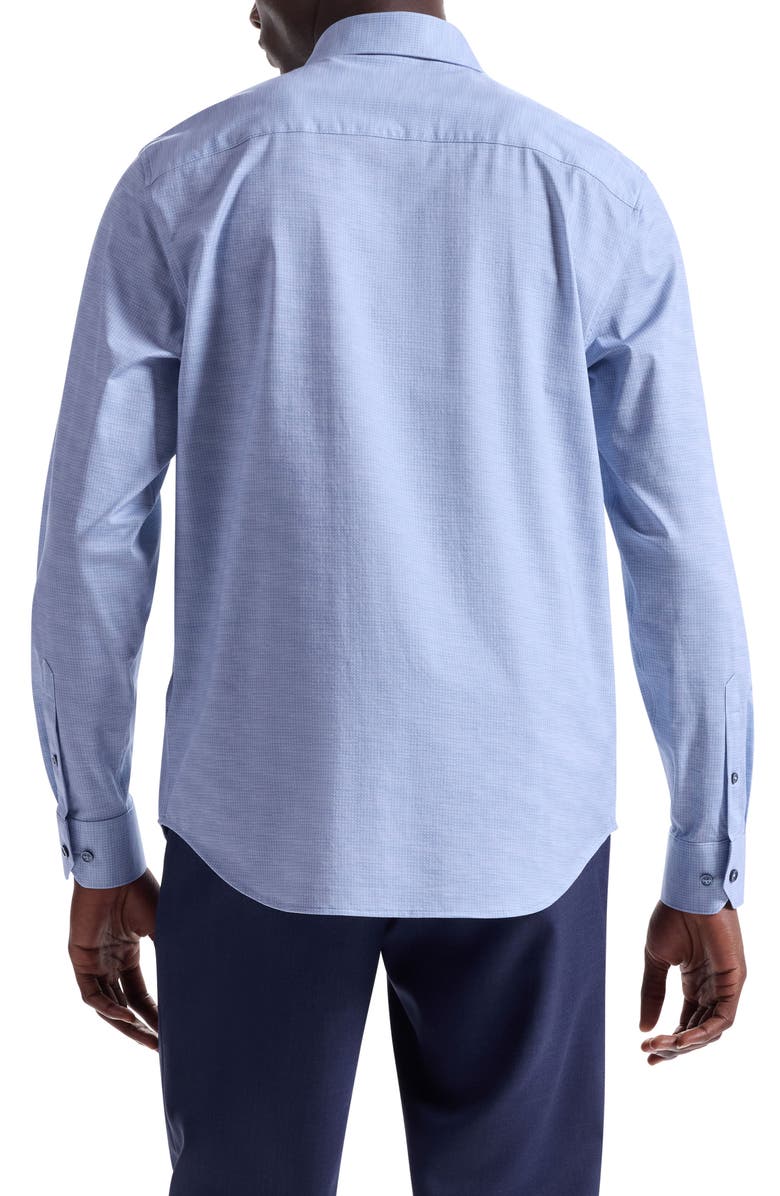 Bugatchi James OoohCotton<sup>®</sup> Button-Up Shirt, Alternate, color, Air Blue