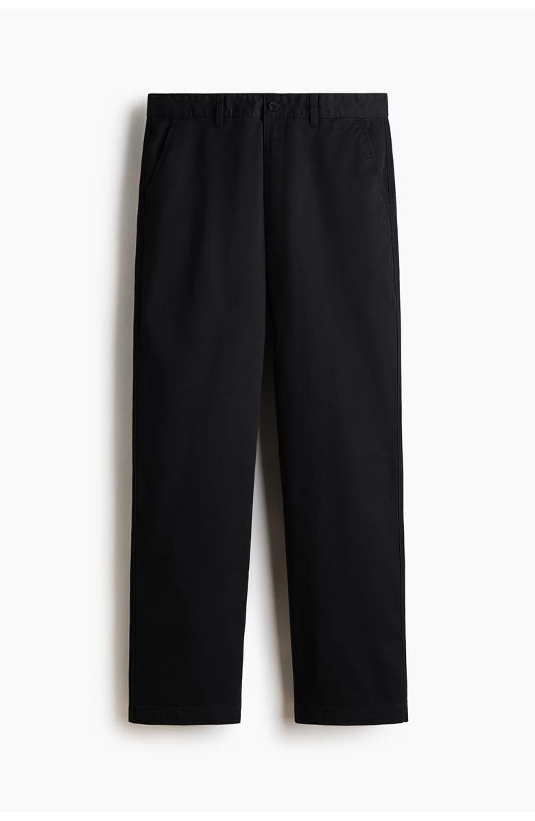 H&M Relaxed Fit Cotton Chinos, Main, color, 