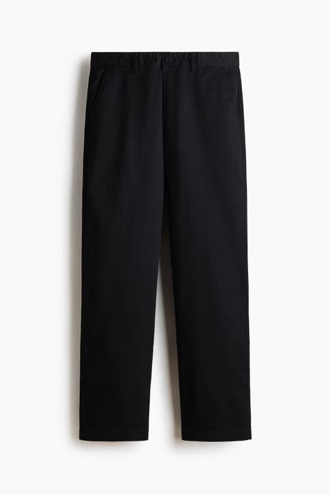 Relaxed Fit Cotton Chinos
