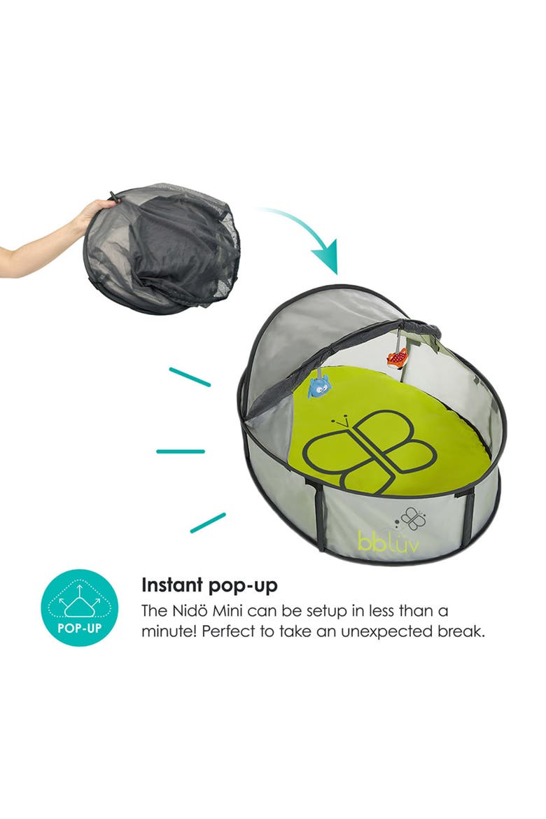Nido Mini - 2 in 1 Travel & Play Tent, Alternate, color, Multi