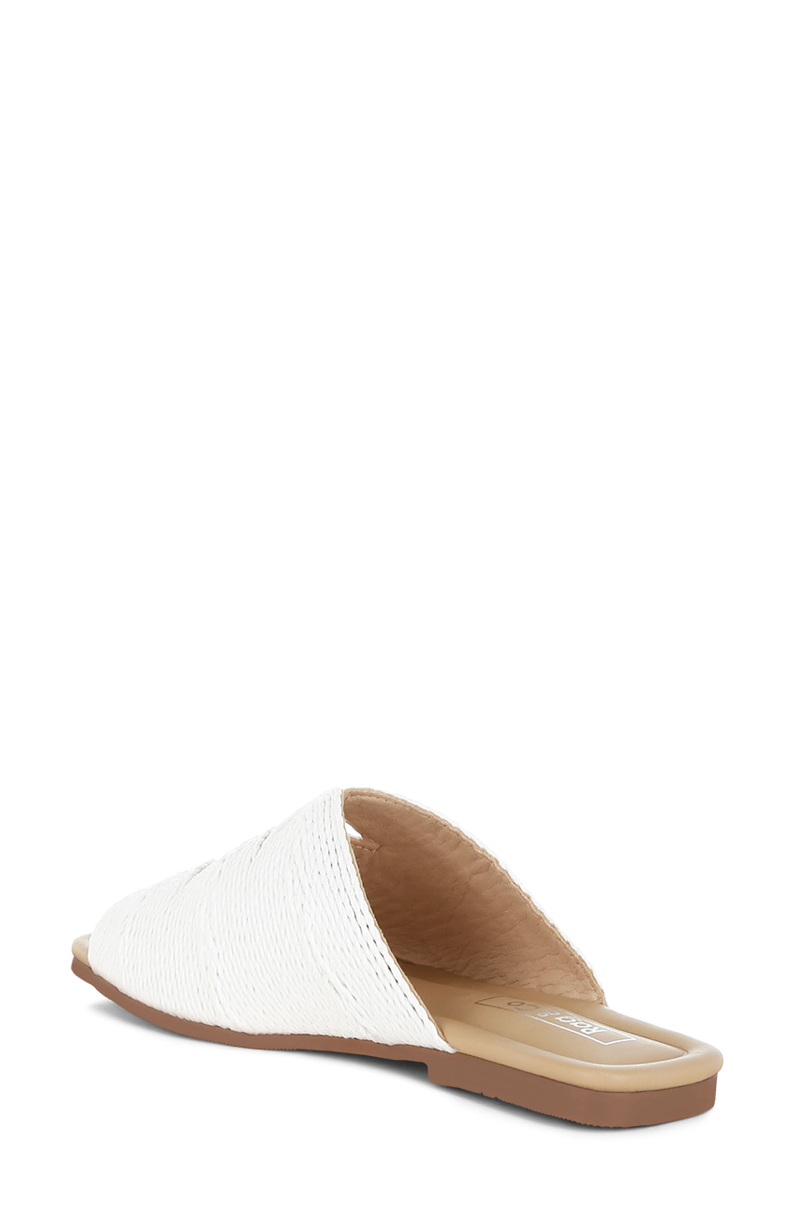 Daisy Doe Slide Sandal, Alternate, color, WHITE