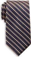 Synrgy by DXL Big & Tall Optical Geometric Tie