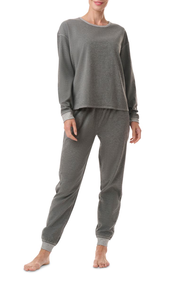 Splendid Reversible Pullover & Joggers Pajamas, Main, color, 