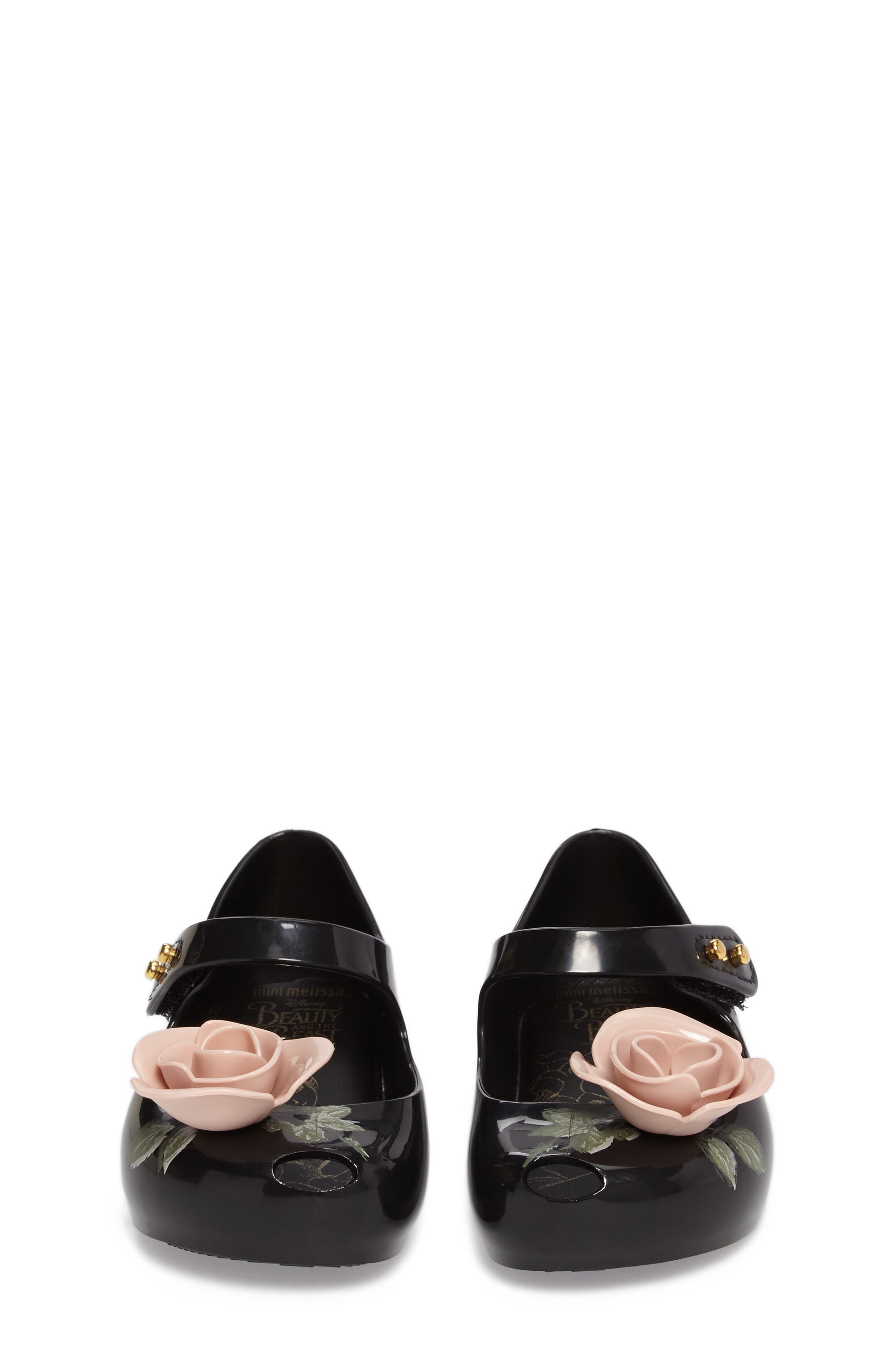 Mini Melissa Ultragirl Beauty & The Beast Mary Jane Flat, Alternate, color, 
