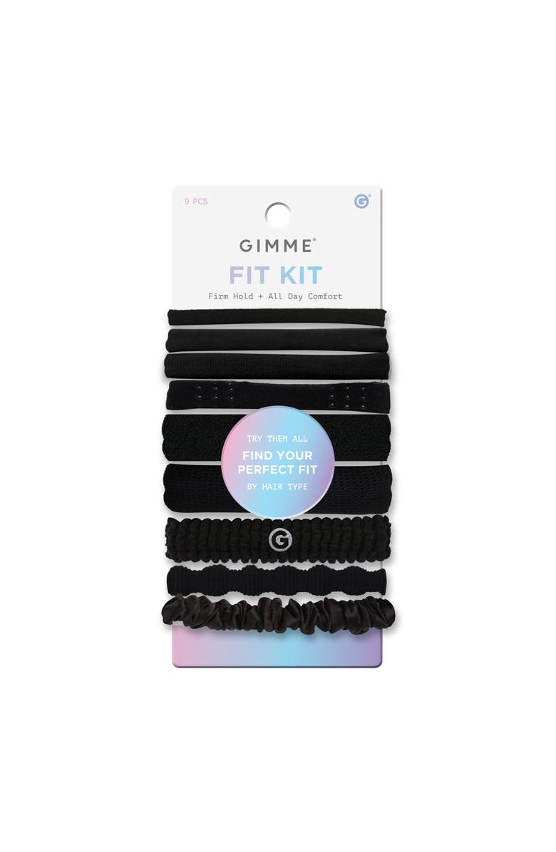Gimme Beauty Hair Band Fit Kit, Main, color, Black