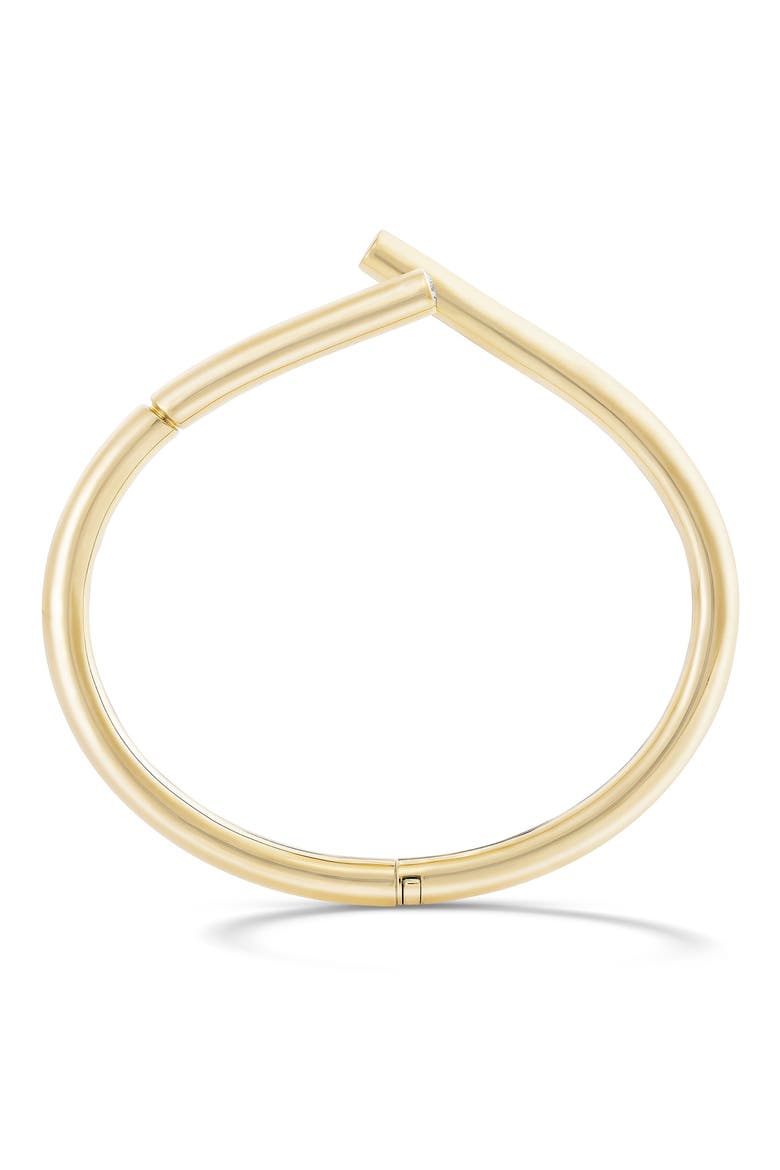 Oera Diamond Bezel Hinged Bracelet, Alternate, color, YELLOW GOLD