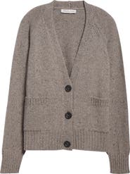 Johnstons of Elgin Donegal Relaxed Cashmere V-Neck Cardigan