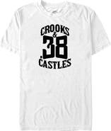 Crooks & Castles Men's Crooks & Castles Number Logo  Graphic T-Shirt