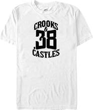 Crooks & Castles Men's Crooks & Castles Number Logo  Graphic T-Shirt