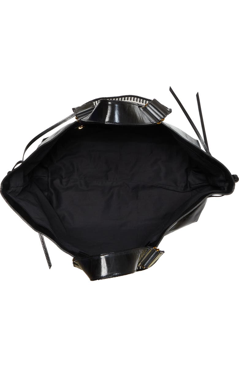 Isabel Marant Wardy Leather Tote, Alternate, color,