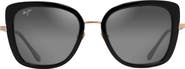 Maui Jim Violet Lake 53mm Polarized Round Sunglasses