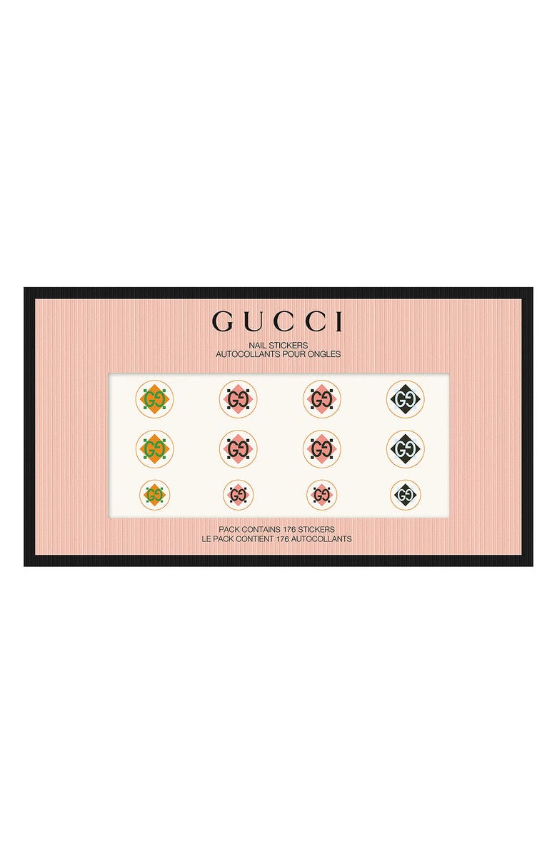 Gucci Nail Art Stickers, Main, color, 