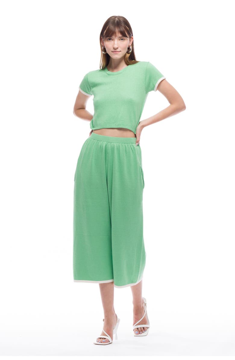 Toit Volant Kira Knit Long Shorts, Alternate, color, 