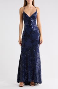 Lulus Fairbrook Sequin Maxi Dress