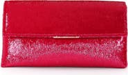 Jewel Badgley Mischka Angel Soft Faux Pony Hair Envelope Clutch