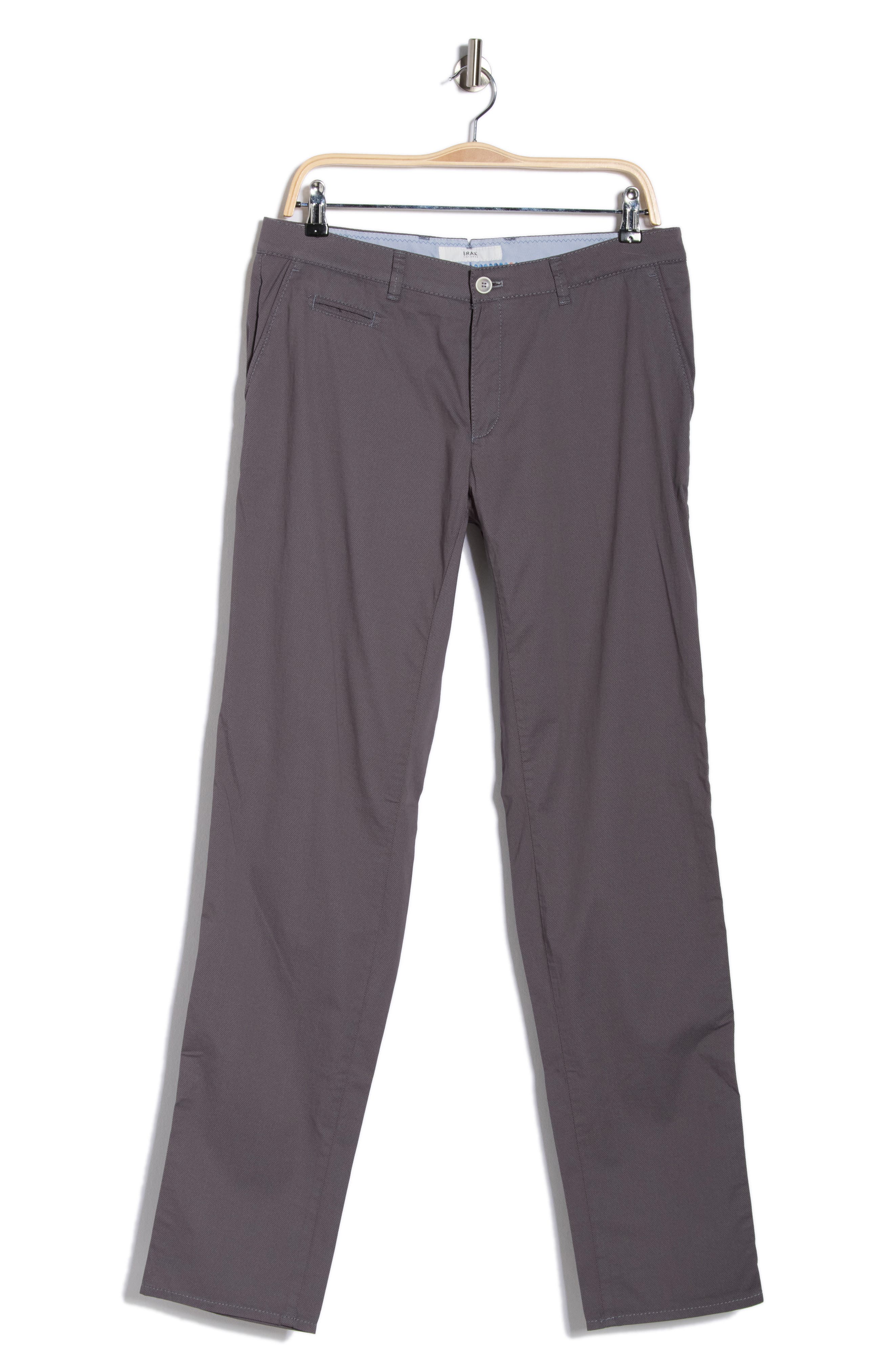 Brax Fabio IDX Flat Front Modern Fit Cotton Blend Chinos
