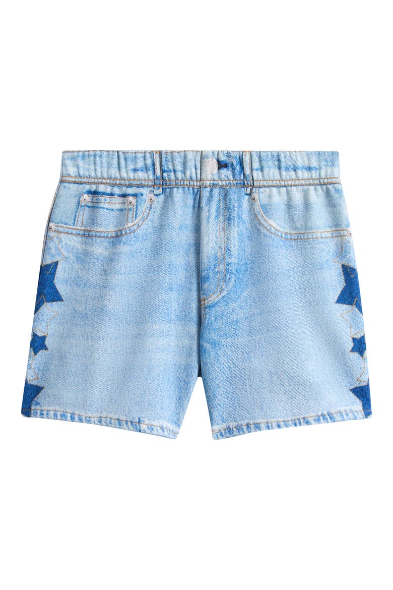 Kids' Miramar Terry Star Shorts, Main, color, ARIA