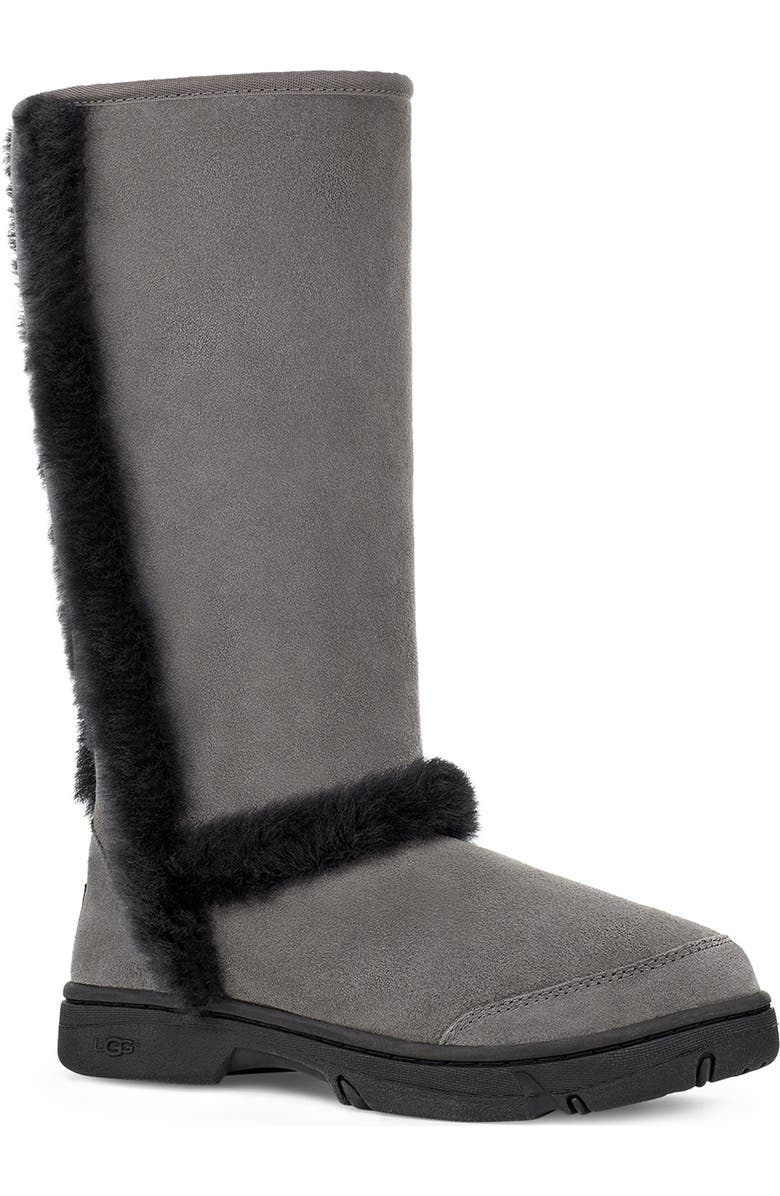 UGG<sup>®</sup> Sunburst Genuine Shearling Tall Boot, Main, color,