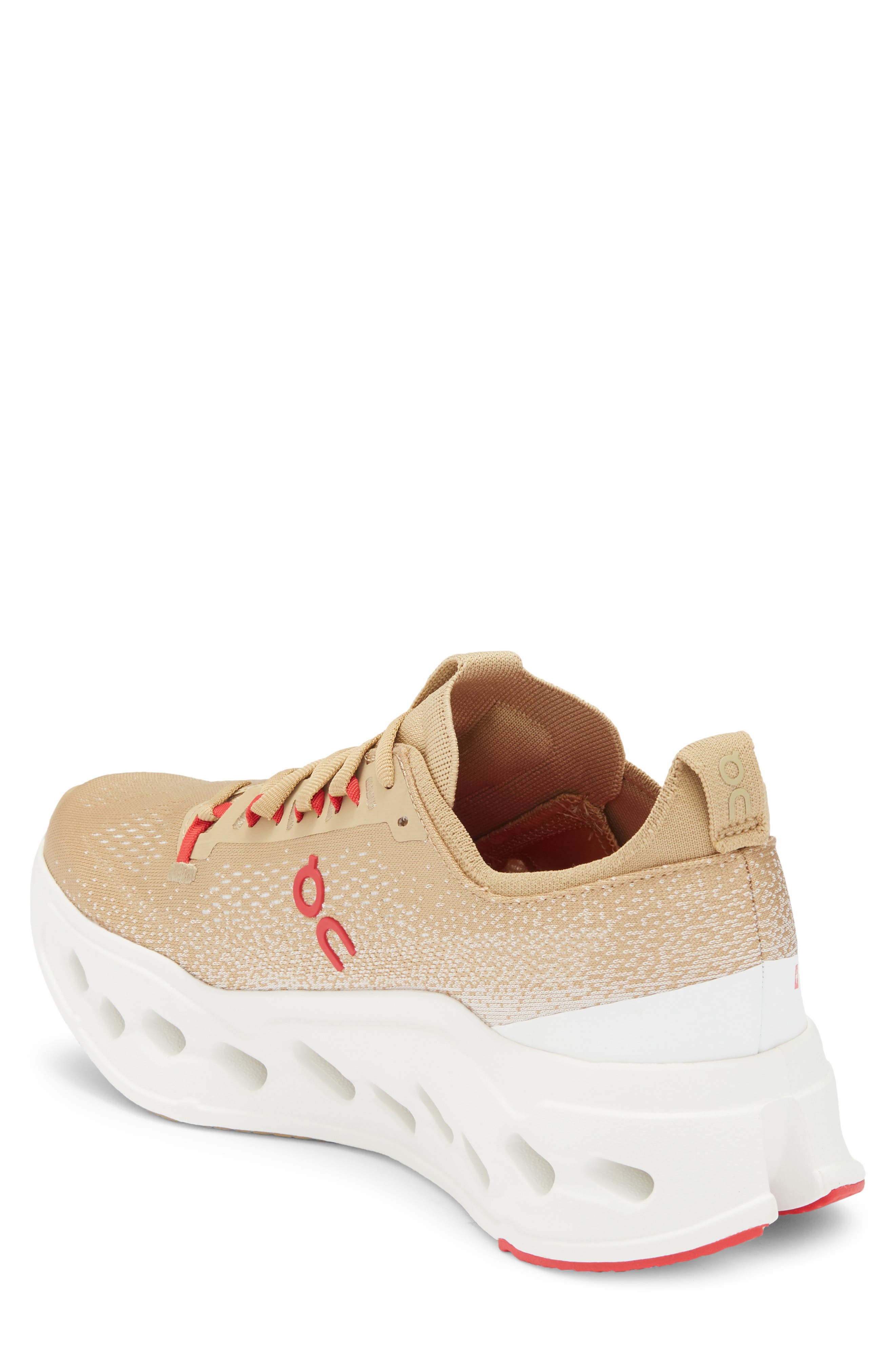 On Cloudsurfer Max Running Sneaker, Alternate, color, Chai/ Ivory