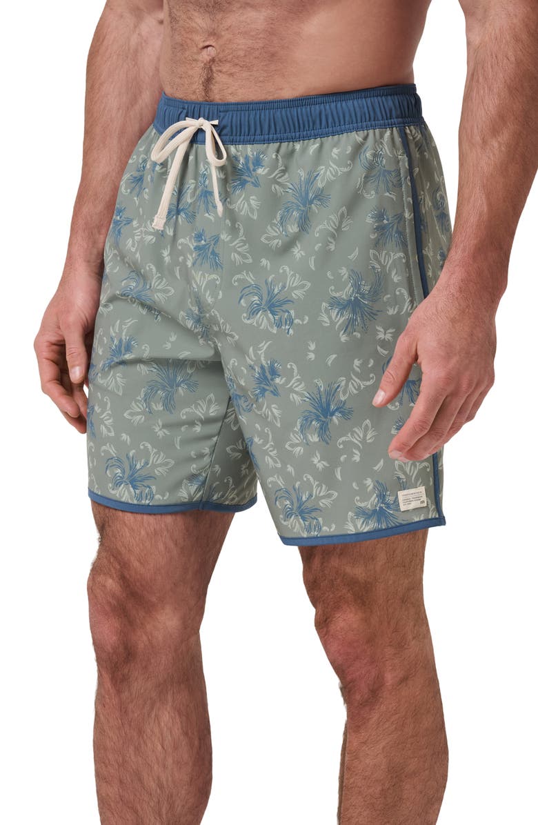 TravisMathew Ocean Opulence Board Shorts, Alternate, color, Sea Spray
