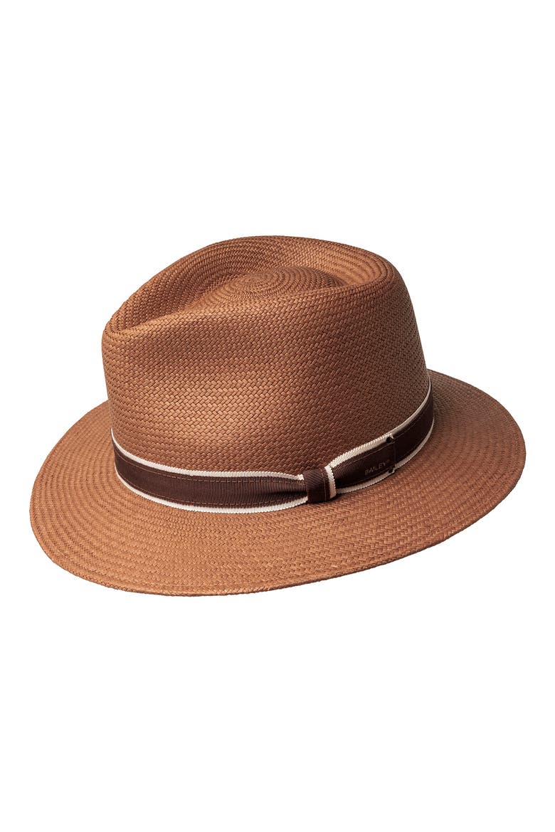 'Brooks' Panama Hat, Main, color, MUSHROOM